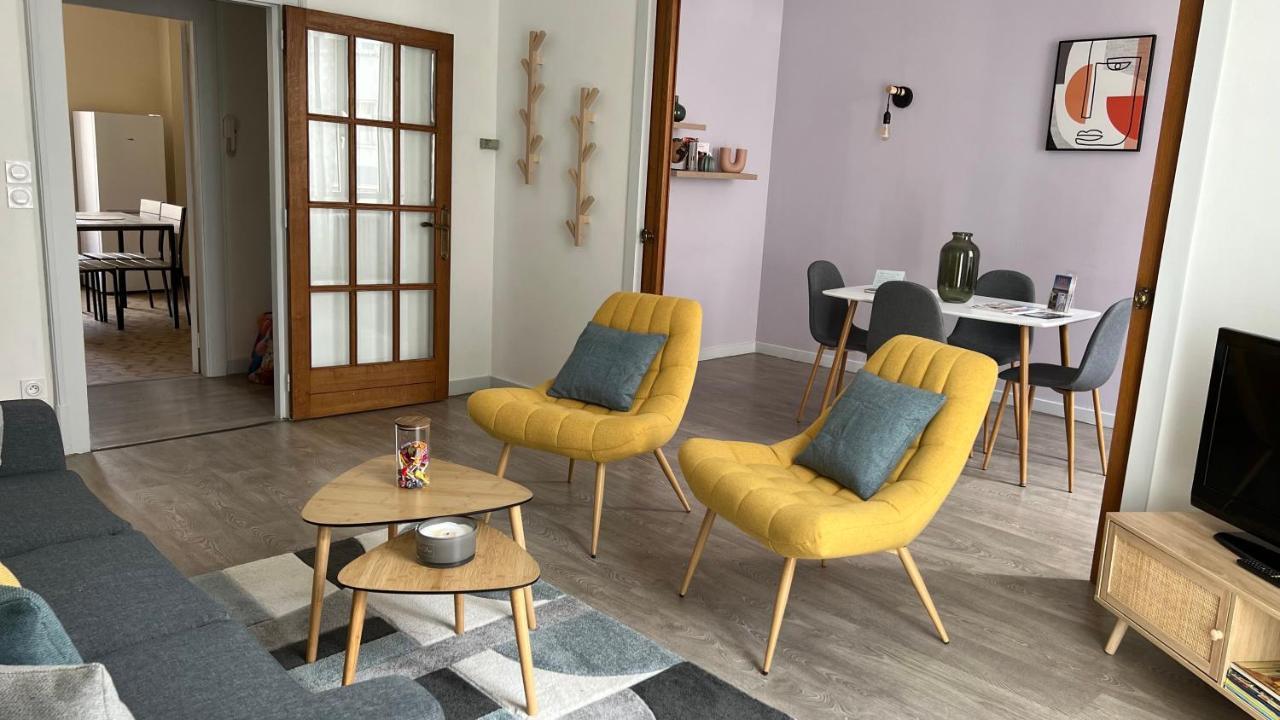 Appartement T4 70M2 - Meuble - Centre Ville - Proche Thermes Лон-ле-Сонье Экстерьер фото